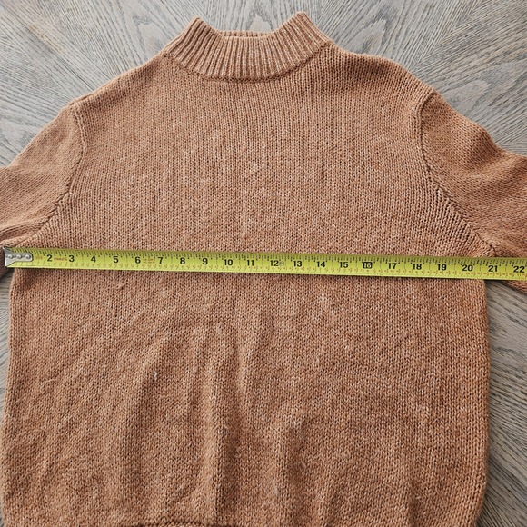 Aerie Sweater Womens Small Oversized Long Sleeve Mock Neck Preppy Pullover - Picture 10 of 16